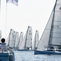 several Beneteau First 24 SE's during a sailboat race