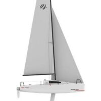 Beneteau First 24 SE side view illustration with full mast