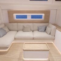 Beneteau First Yacht 53 saloon couches