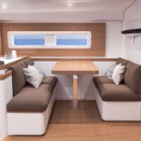 Beneteau First Yacht 53 saloon dining table