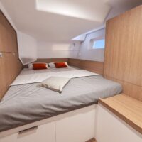 Beneteau First Yacht 53 stateroom bed