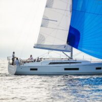 group of sailers on a Beneteau Oceanis 40.1