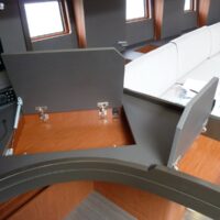 Beneteau Oceanis Yacht 62 navigation desk storage