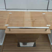 Beneteau Oceanis Yacht 62 deck table