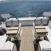 Beneteau Oceanis Yacht 62 duel helm with seating areas