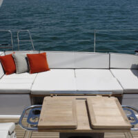 Beneteau Oceanis Yacht 62 deck couch