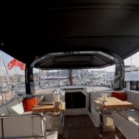 Beneteau Oceanis Yacht 62 deck canopy
