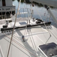 Catalina Yachts 355 helm and deck top