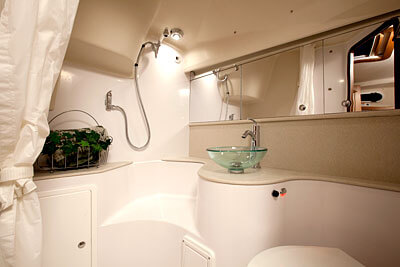 Catalina Yachts 355 head with shower