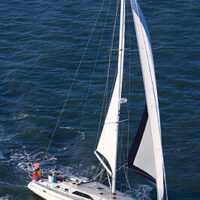 Catalina Yachts 445 in open waters