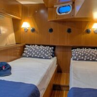Catalina Yachts 545 double bed stateroom