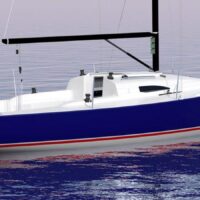 J Boats J/88 3D rendering