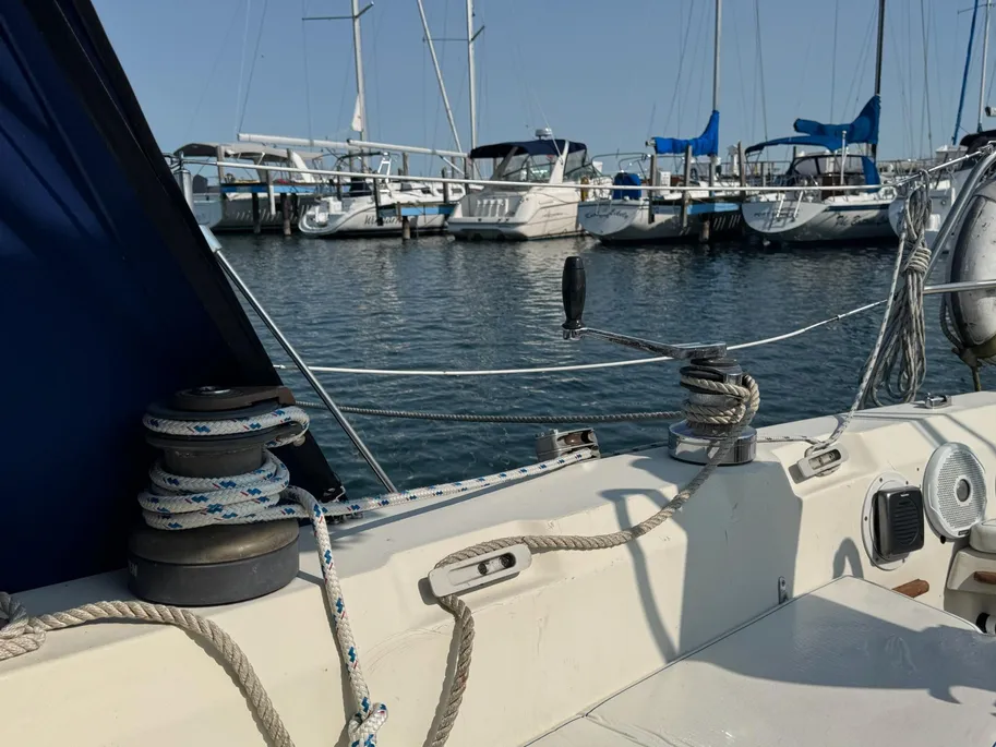 1980 C&C 32 sail boat other rigging ties