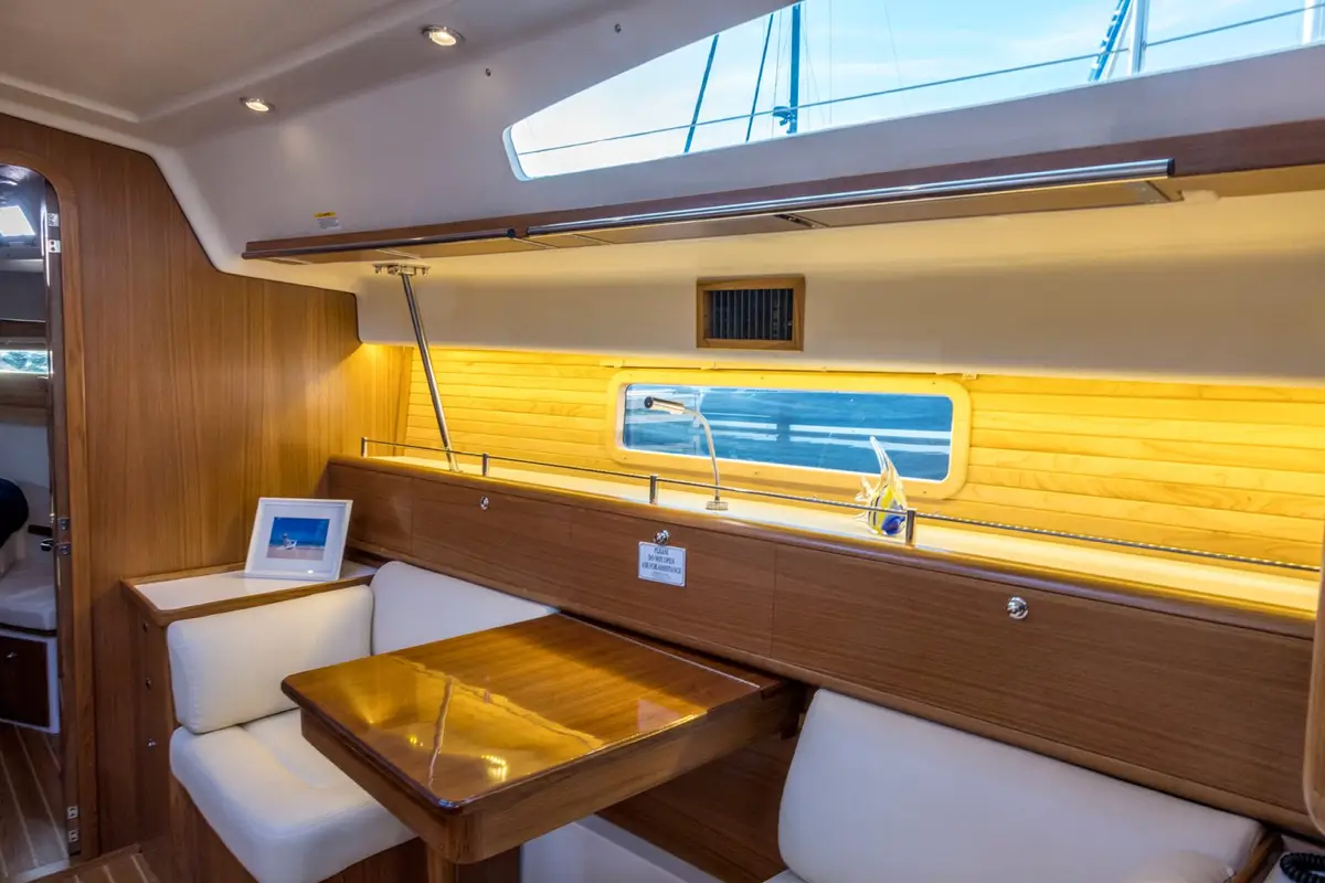Catalina 426 sailboat interior