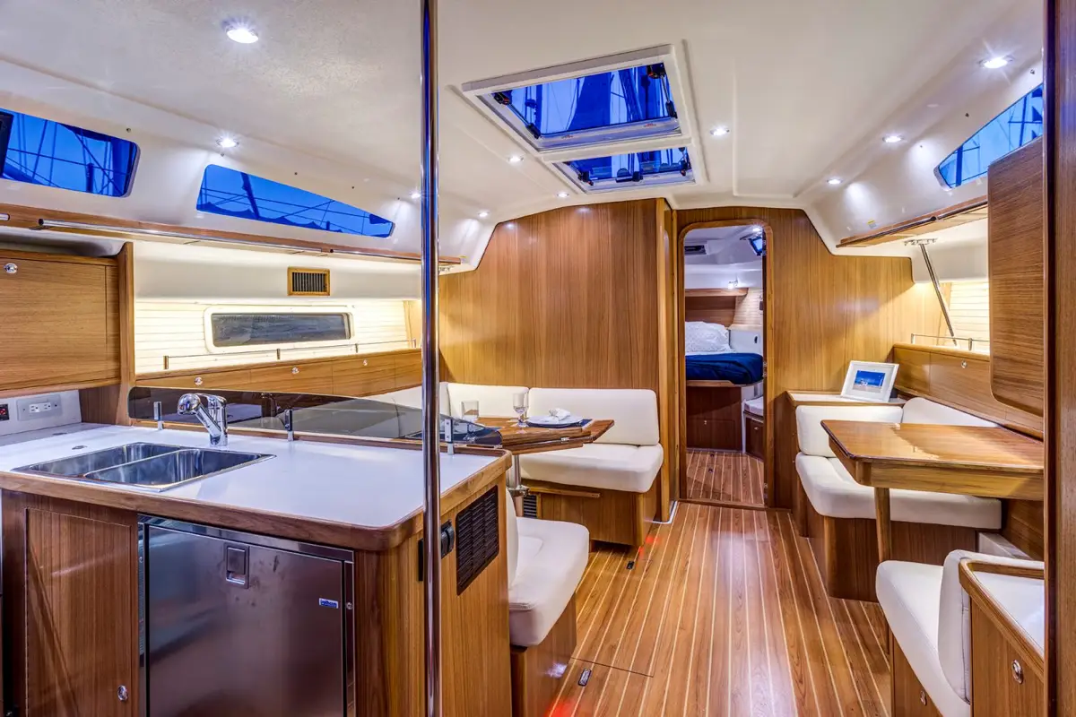 Catalina 426 sailboat interior